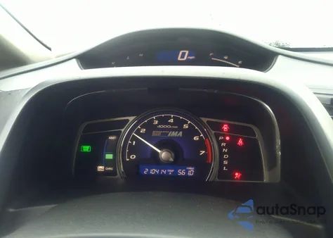 2008 Honda Civic Hybrid из США, поврежденный, VIN JHMFA36278S004854